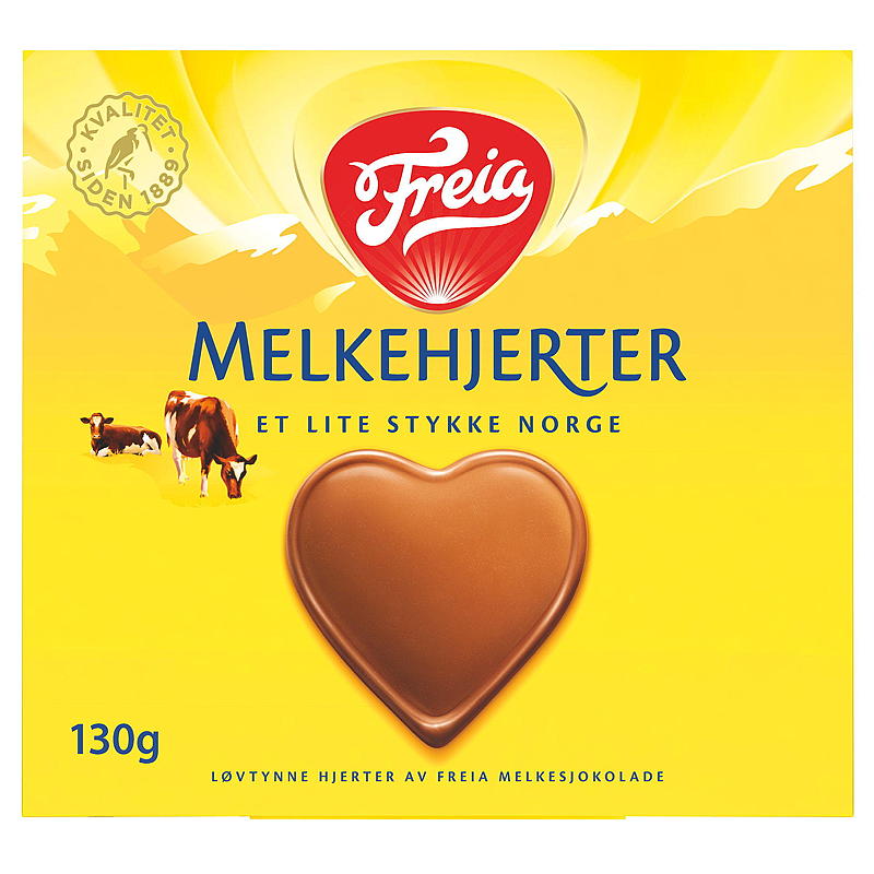 Freia Melkehjerter 130 g Freia