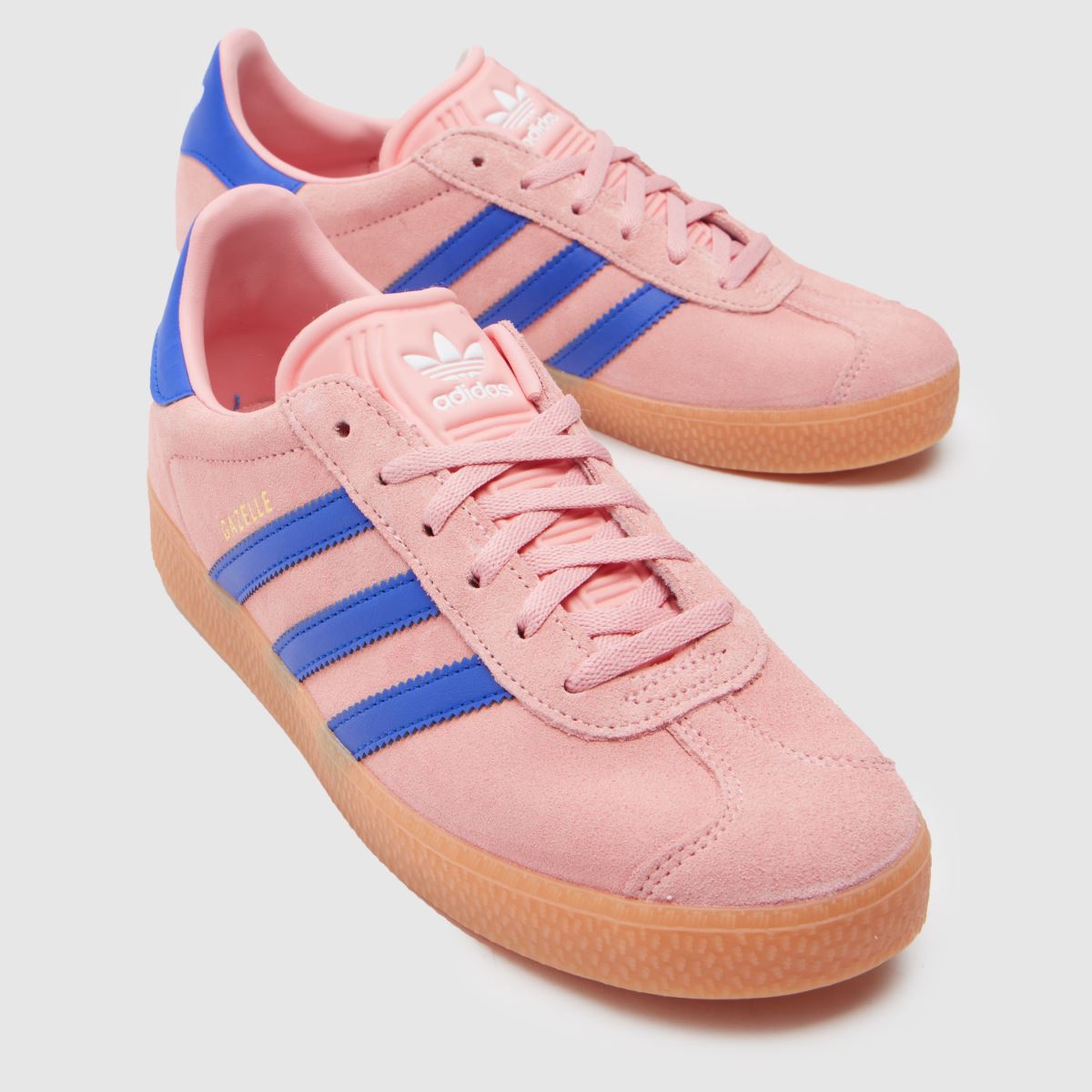 adidas rosa Gazelle flickor ungdomsskor