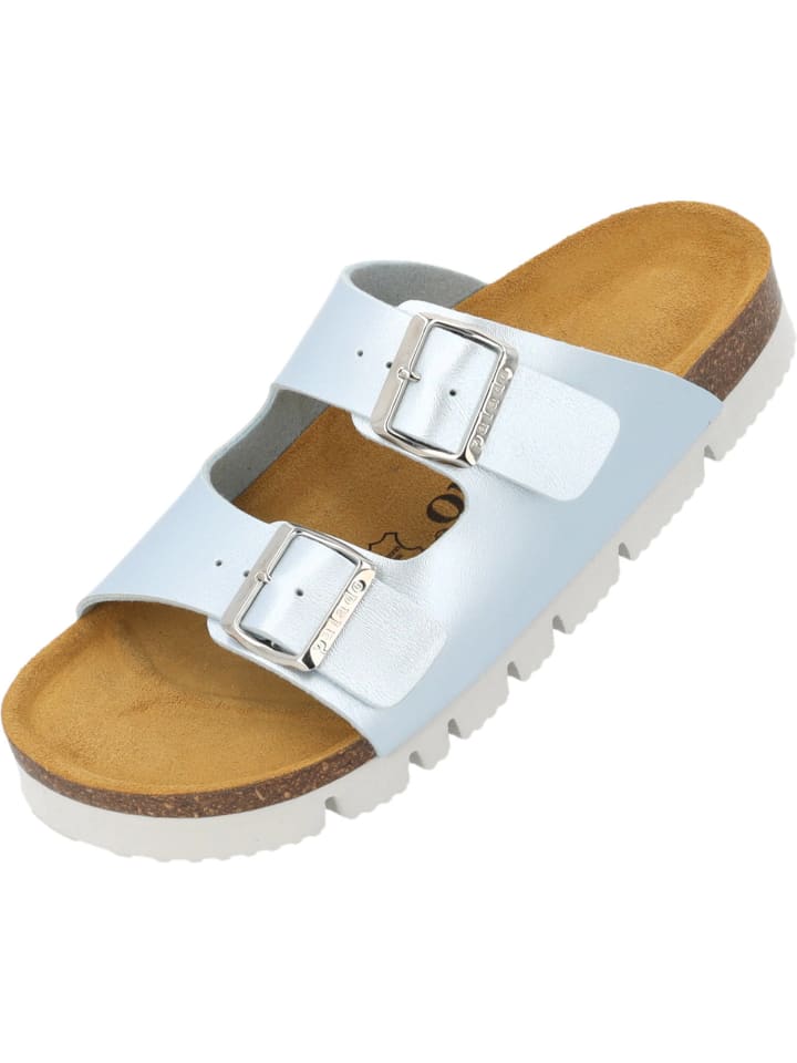 palado Plateau-Pantoletten in ice blue günstig kaufen