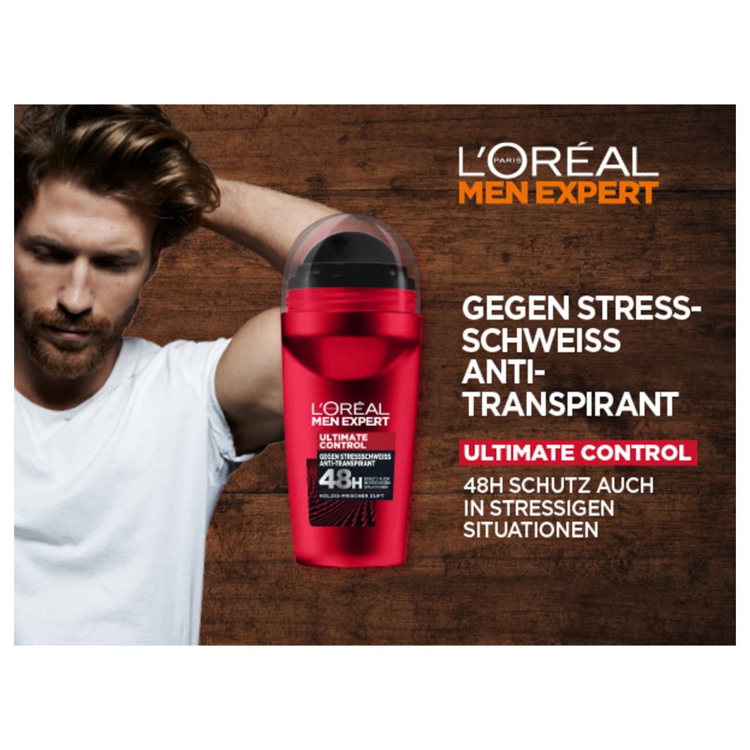 Deo Roll-on Ultimate Control 48 H Effektiver Schutz