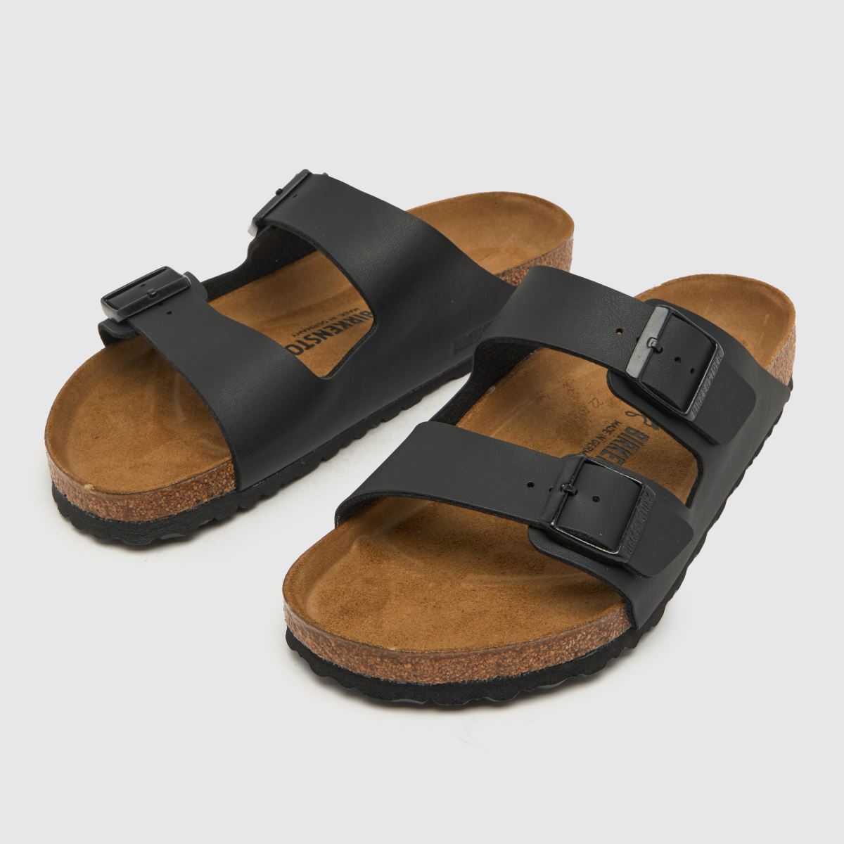 BIRKENSTOCK – Arizona – Svarta sandaler