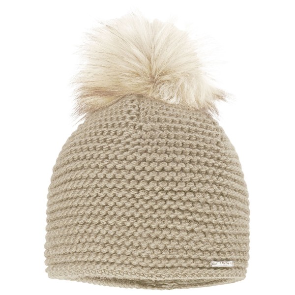 CAPO - Short Beanie fake fur Pompon - Mütze