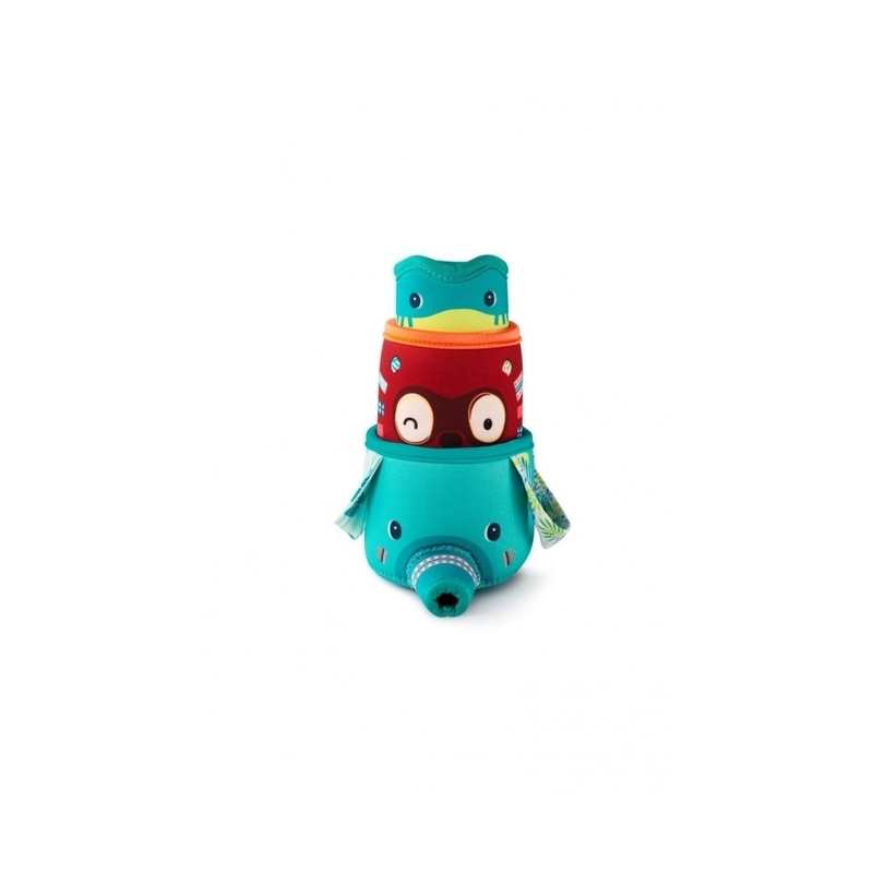 Set de 3 gobelets de bain Jungle