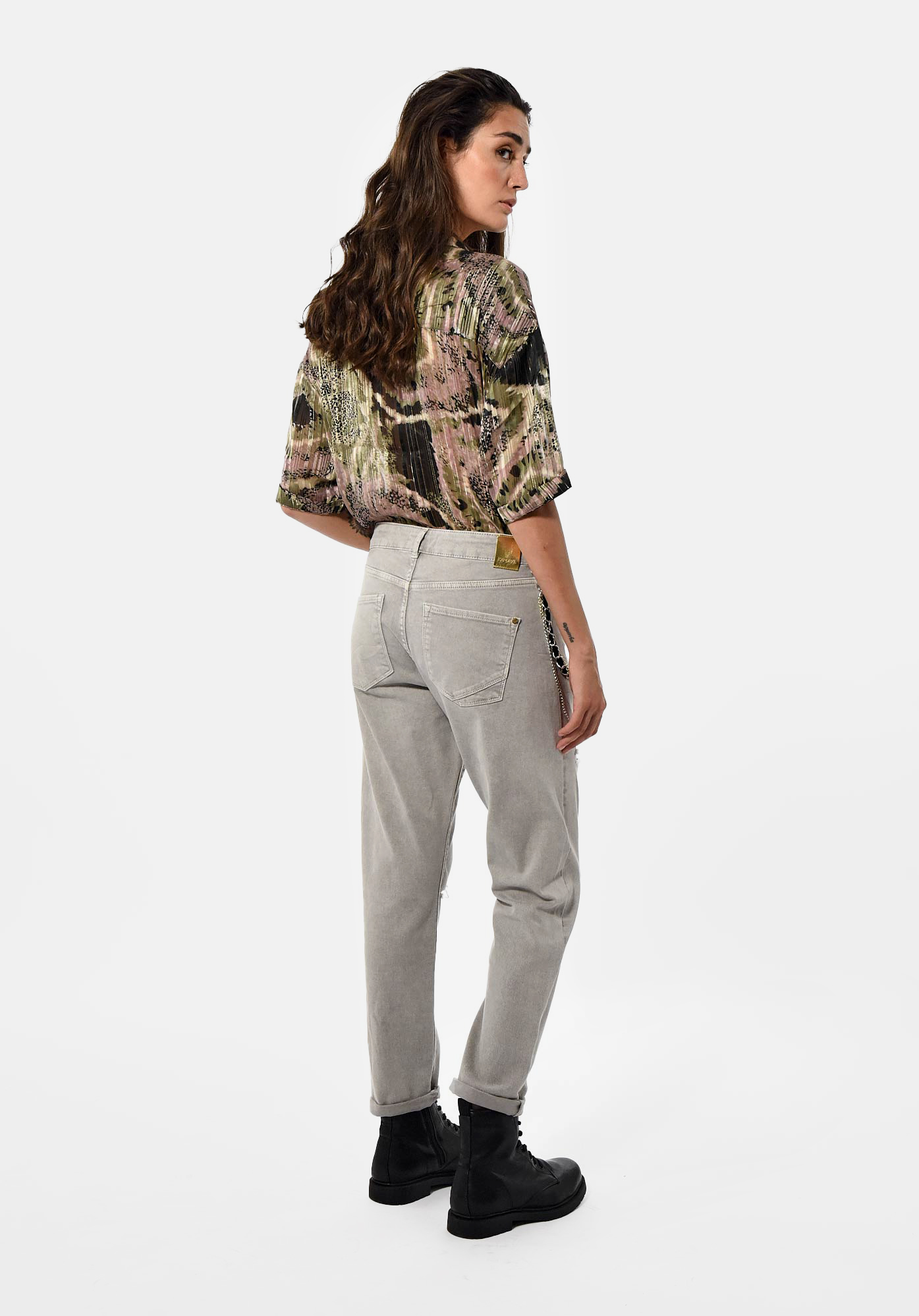 EMI    Jean boyfriend Femme