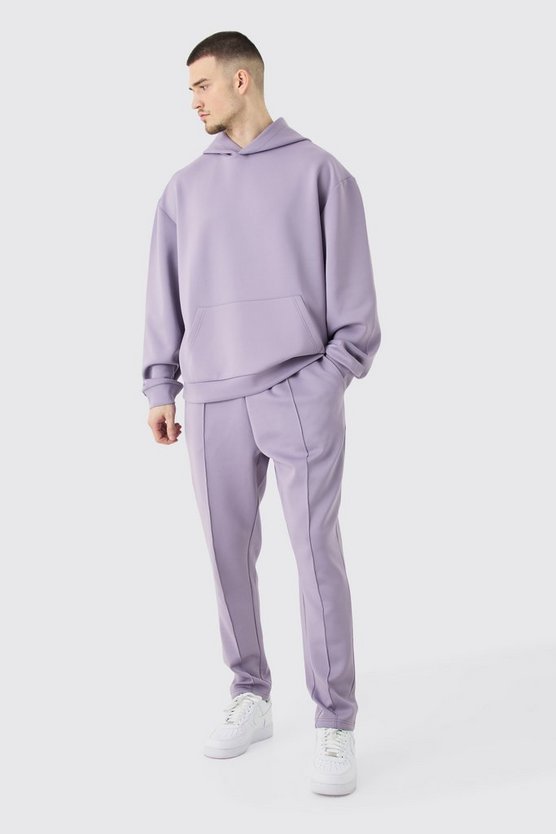 Tall Oversize Scuba Trainingsanzug mit Kapuze
