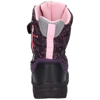 Barbarella Klett Boots in lila