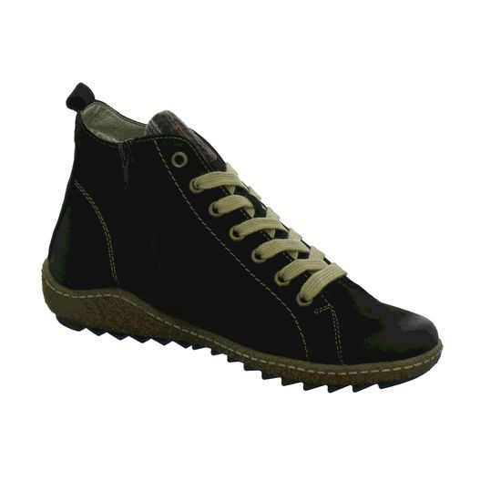 REMONTE Schnür-Stiefeletten schwarz schwarz