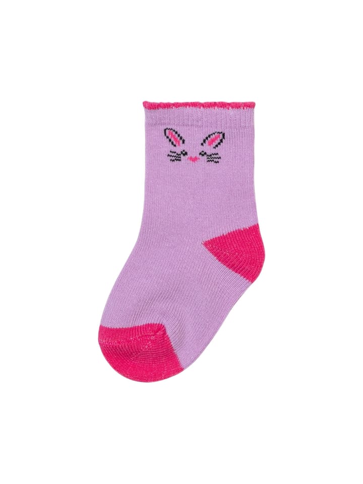 Minoti 5er-Set: Kurzsocken NBG SOCK 35 in lila günstig kaufen