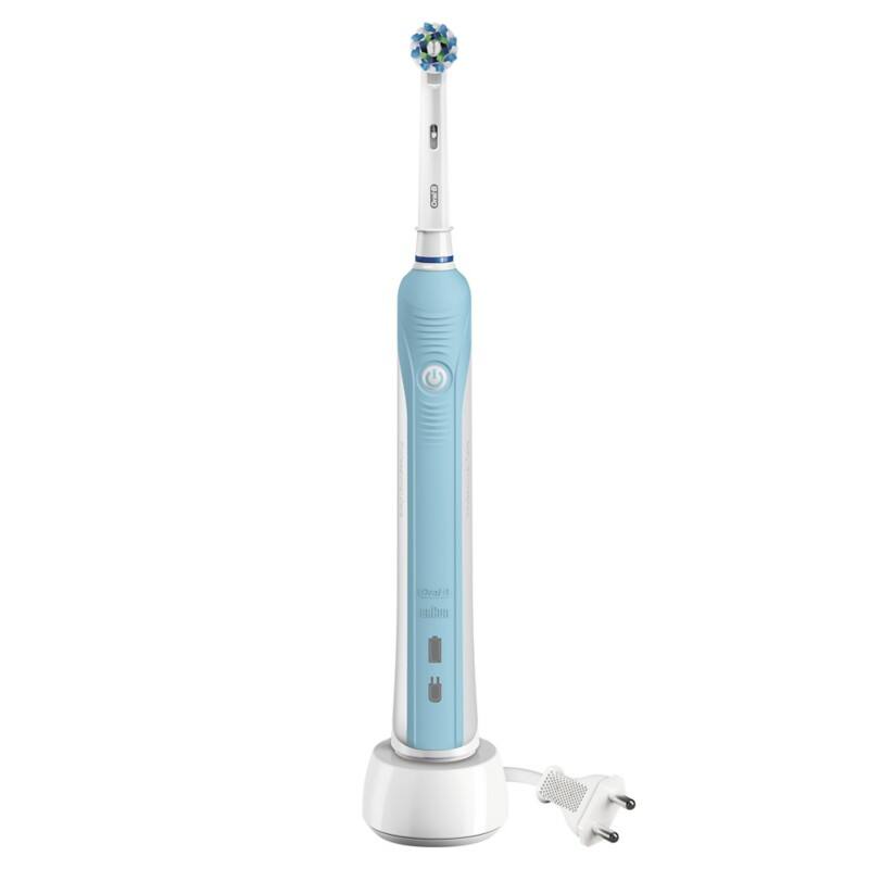 BRAUN Elektrische Zahnbürste   Blau, Weiß