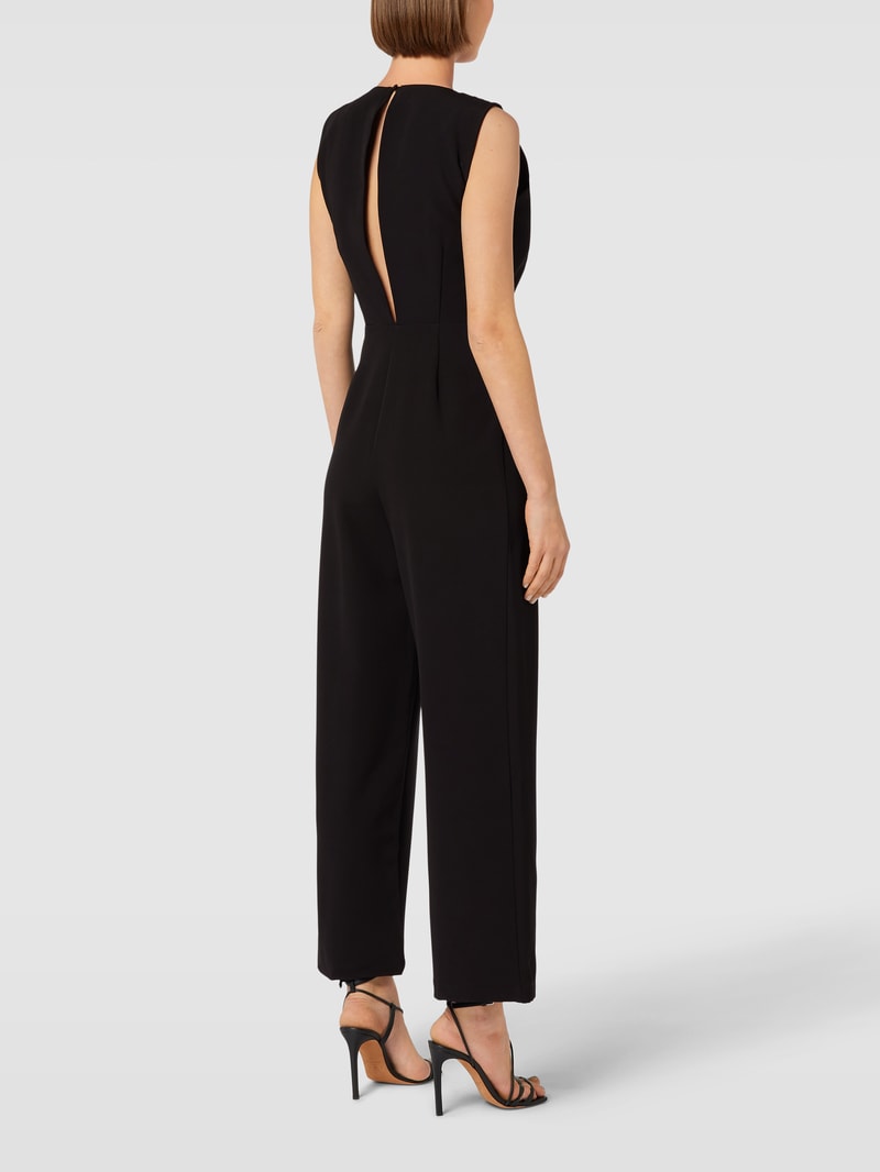 Jumpsuit mit Rückenschlitz Modell 'VIGERY' in schwarz
