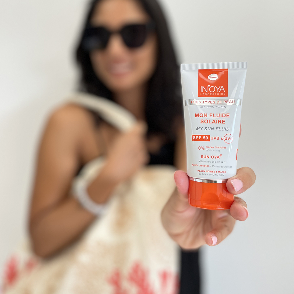 in'oya Mon Fluide Solaire SPF 50 Protection solaire visage