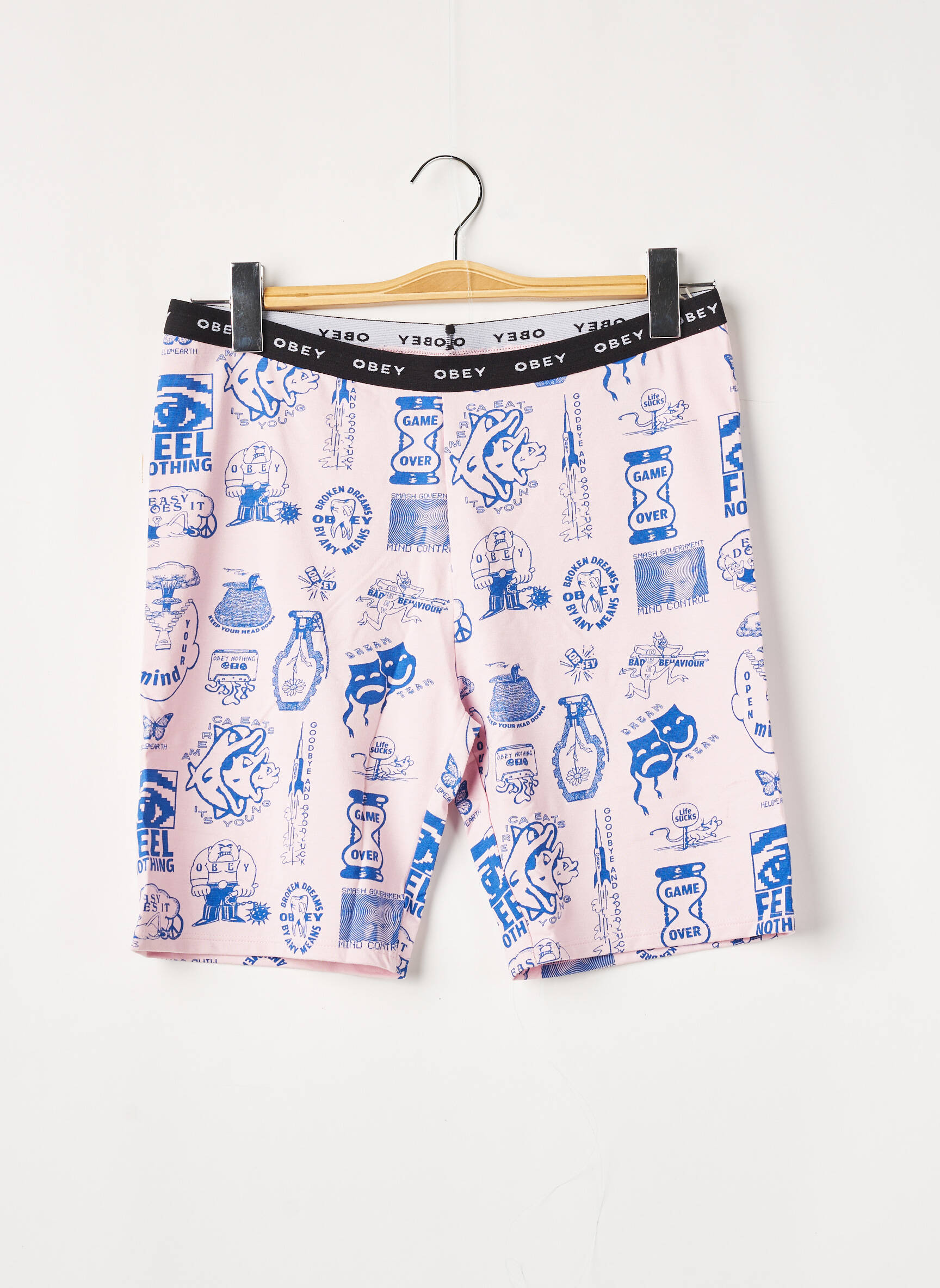 Obey Shorts 1 Femme couleur violet