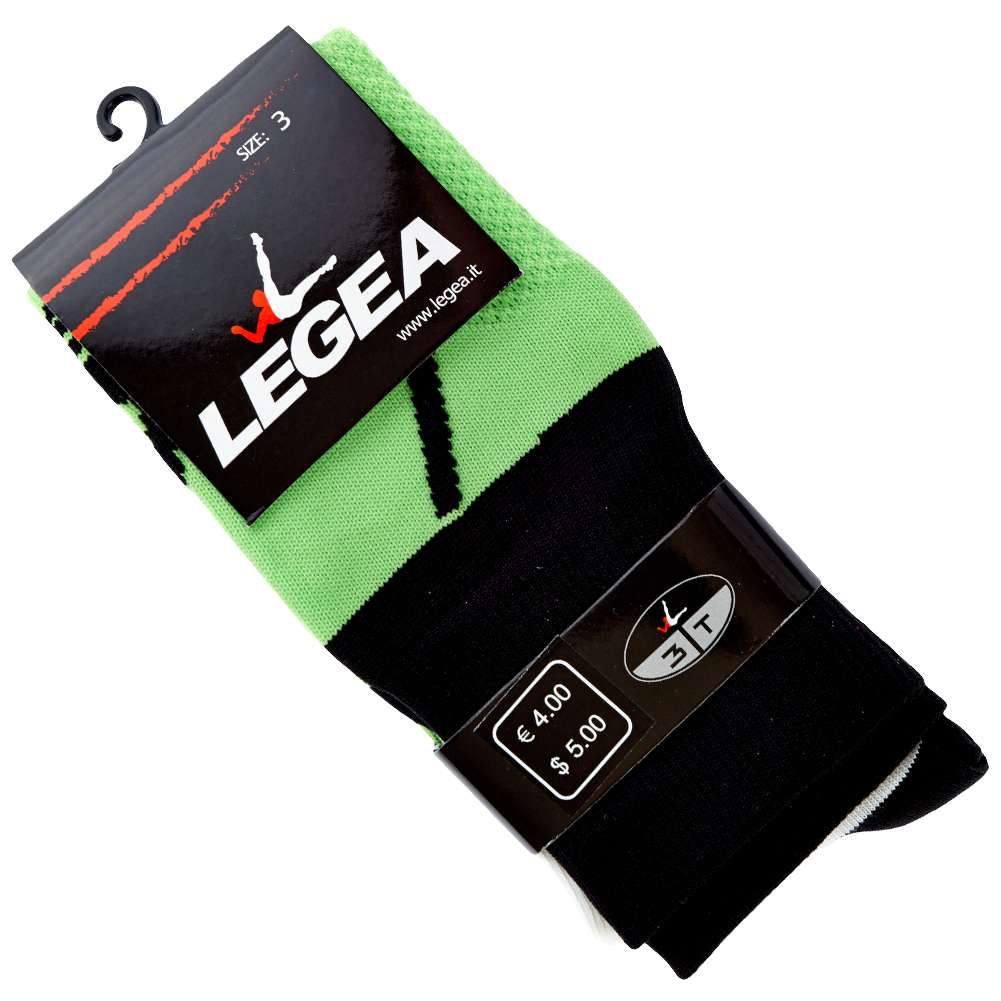 Legea Stutzen Gold Pro fluogrün/schwarz