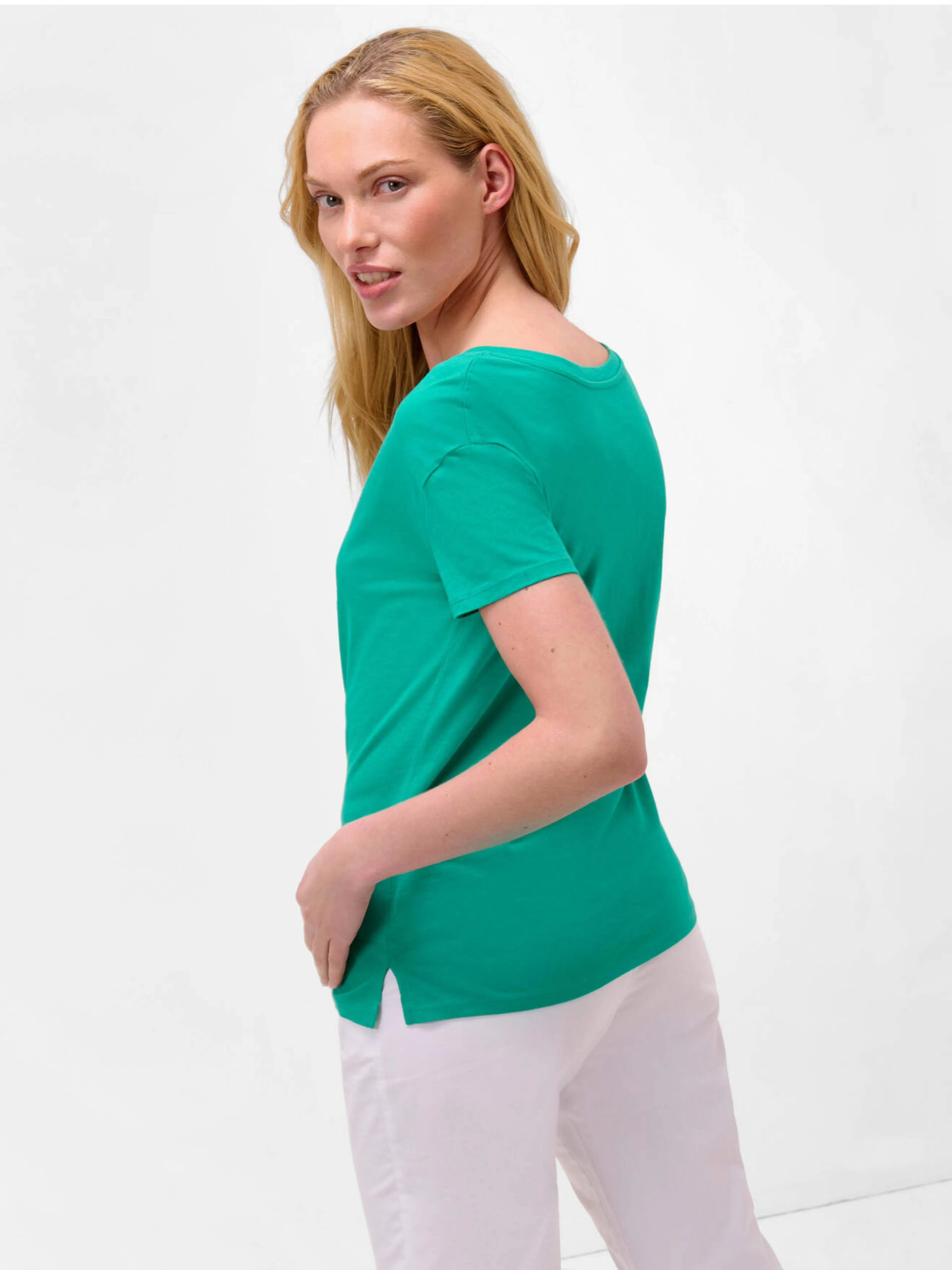 Grünes Basic T-Shirt ORSAY