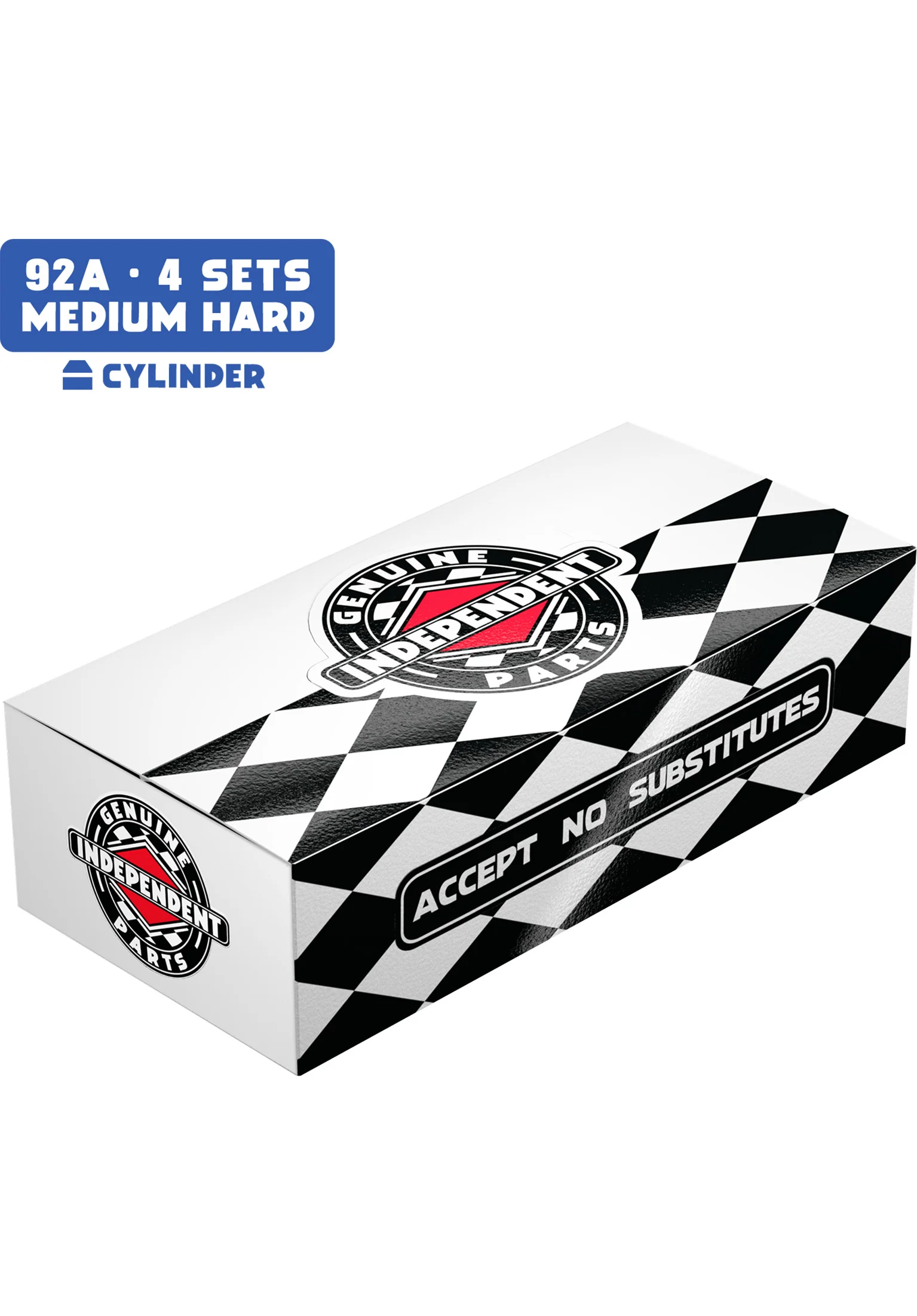 Standard Cylinder Cushions Medium Hard 92A 4er