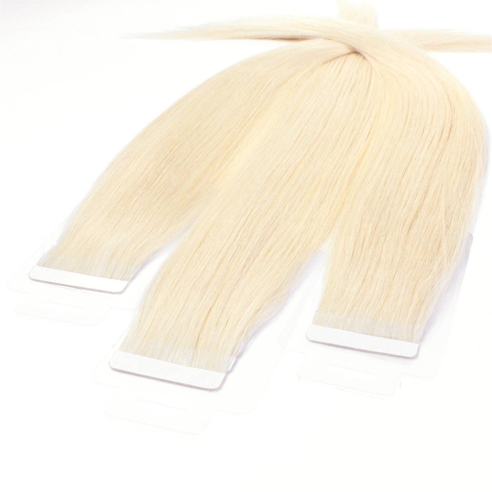 hair2heart Extensions adhésives cheveux naturels #60 Blond clair extensions