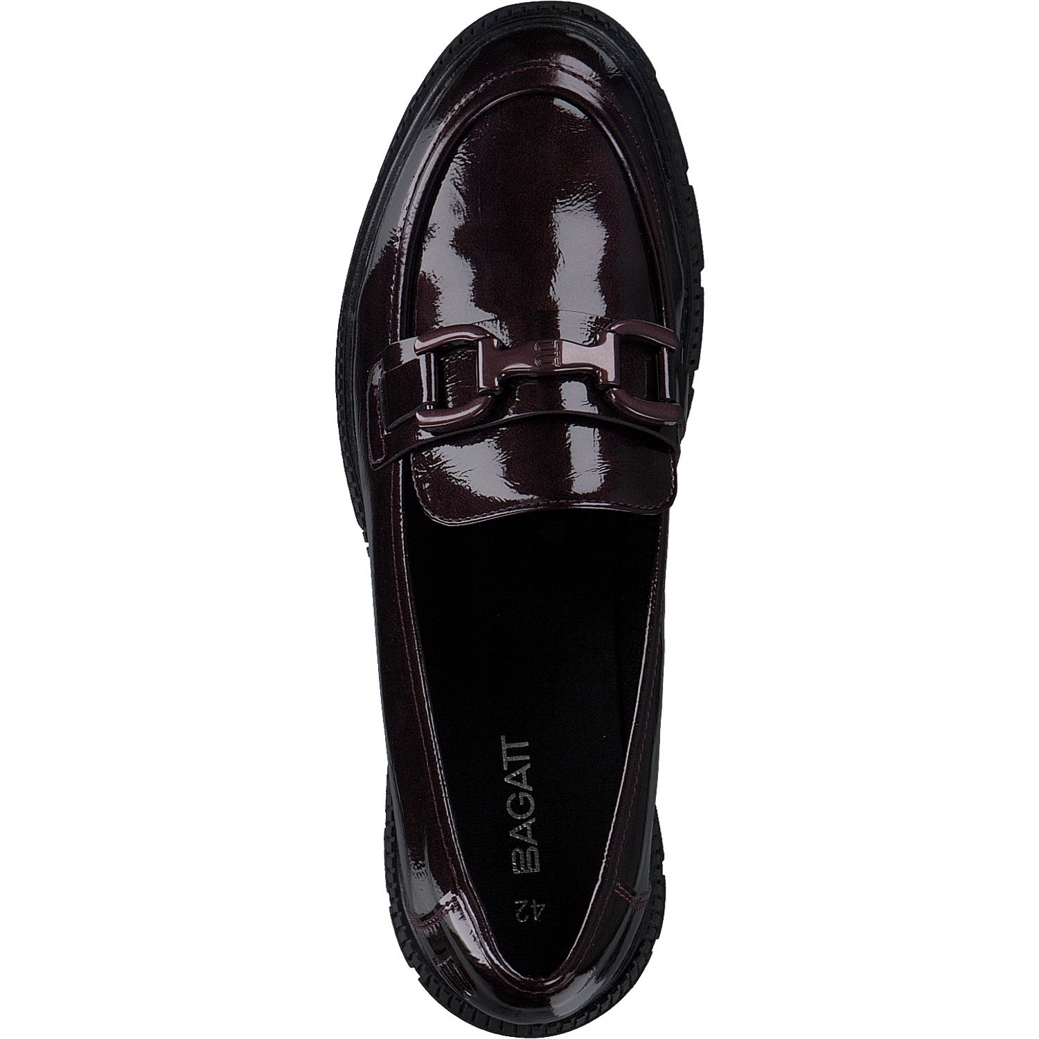 Bagatt Robin AGP61, Mokassins, Damen, bordo