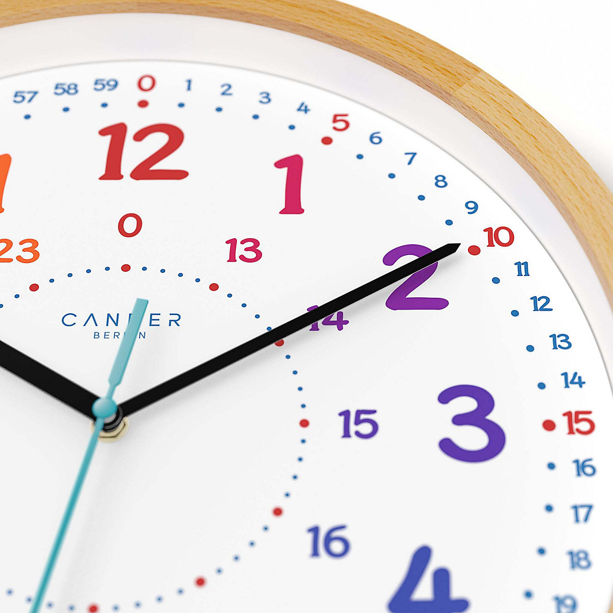 Lautlose Wanduhr