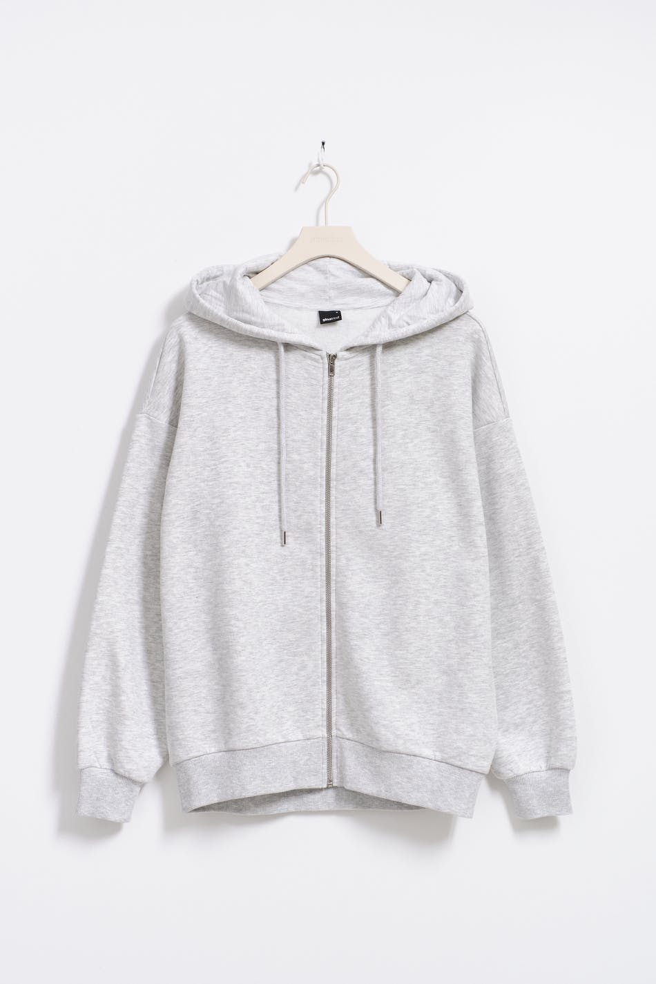Oversized zip hoodie