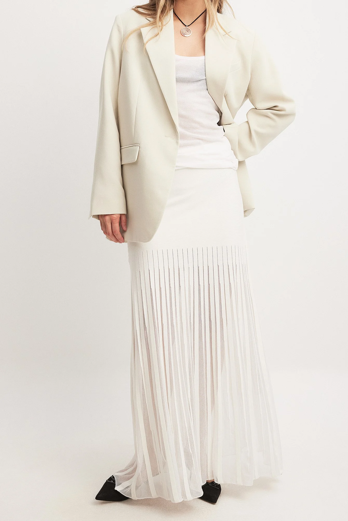 Knitted Maxi Skirt