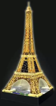 Ravensburger Eiffelturm bei Nacht