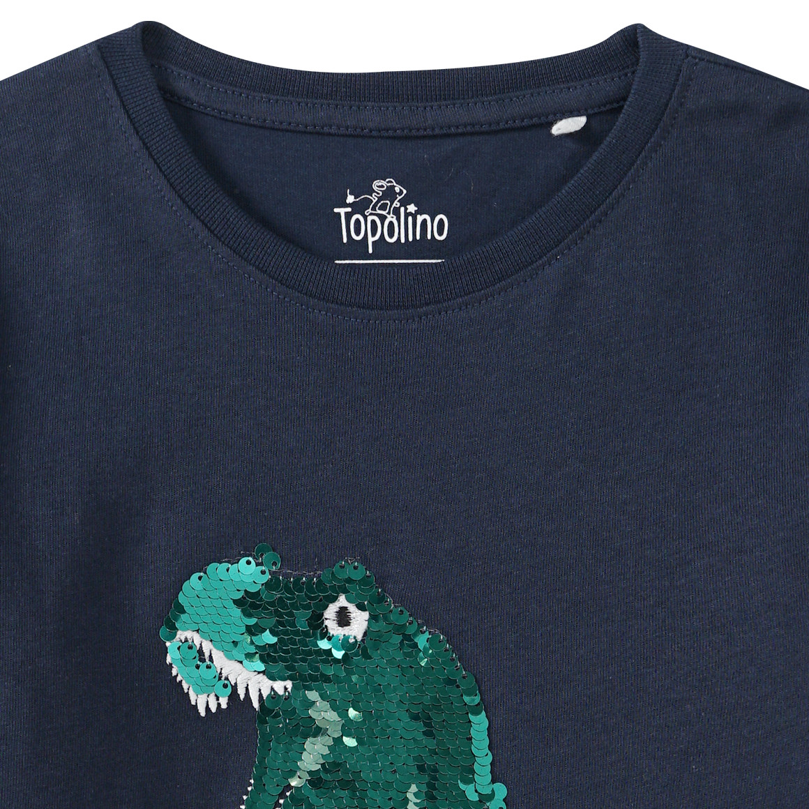Jungen Langarmshirt mit Wendepailletten