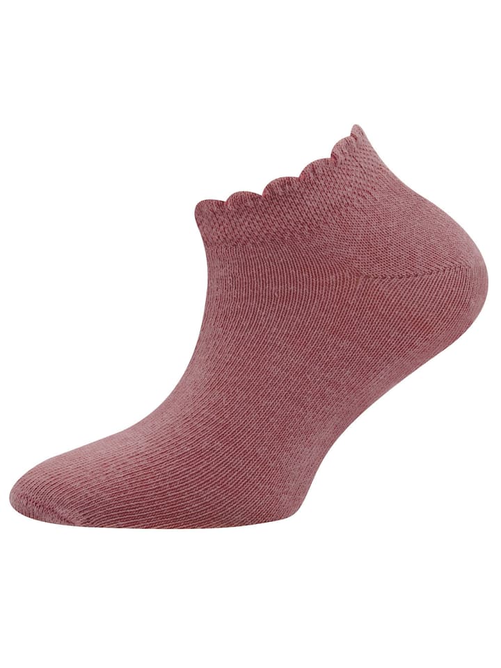 ewers 6er-Set Socken Mäusezähnchenrand in rosa-beige günstig kaufen