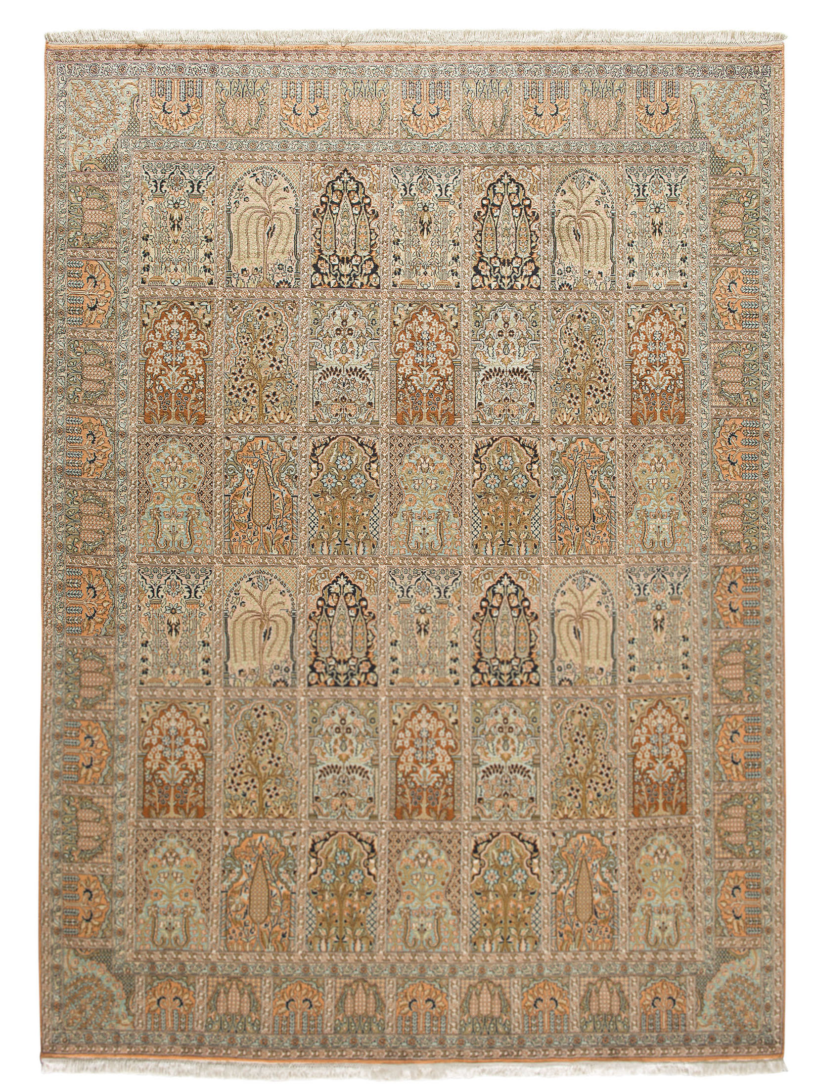 Kaschmir Seide 18/18 ca. 238 x 324 cm, Unikat / Einzelstück