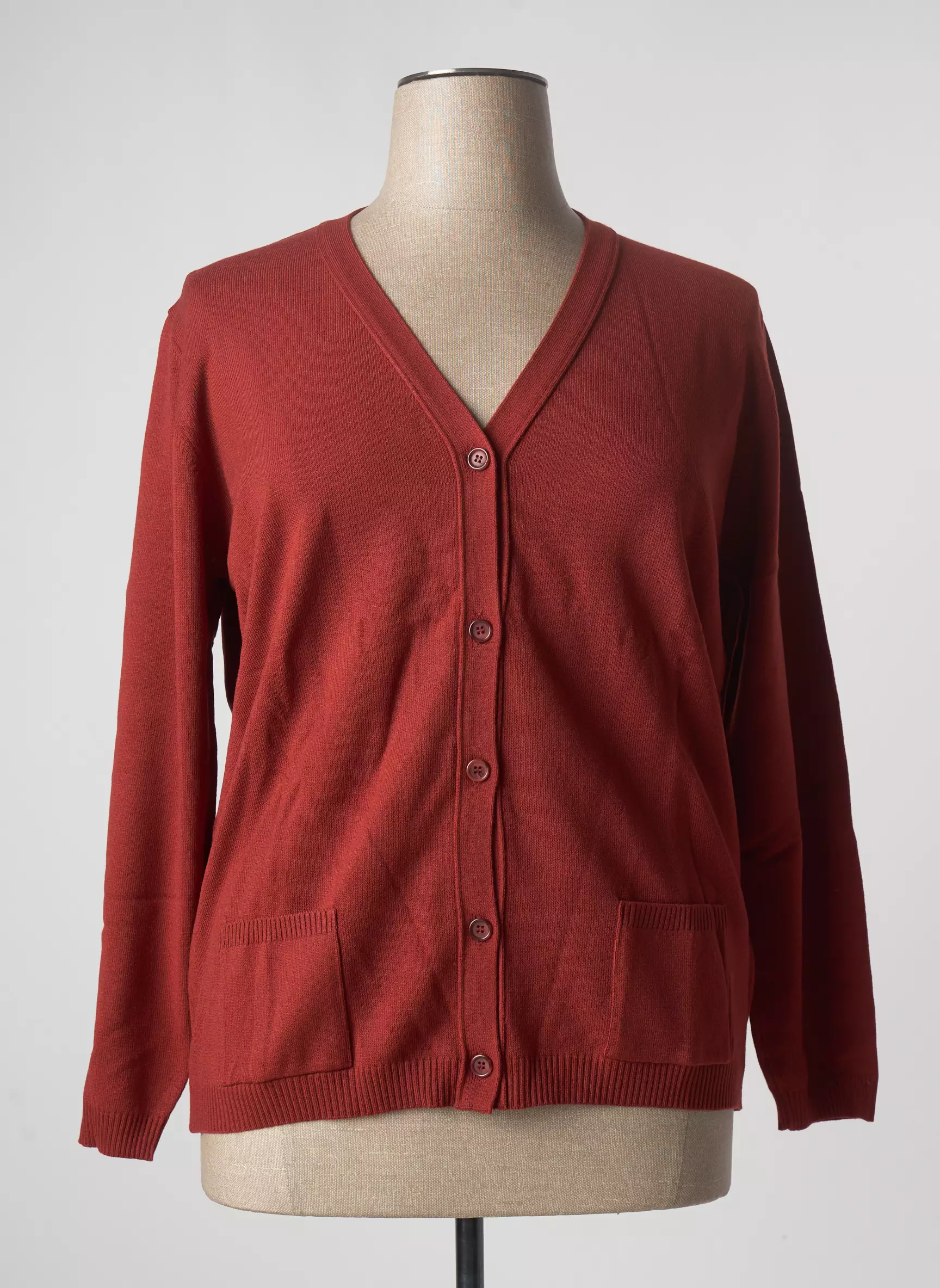 Barbara Lebek Cardigans Femme couleur orange