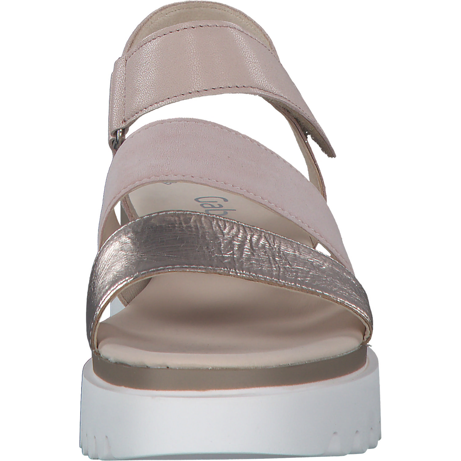 Gabor 24.610, Plateau-Sandaletten, Damen, rouge kombi