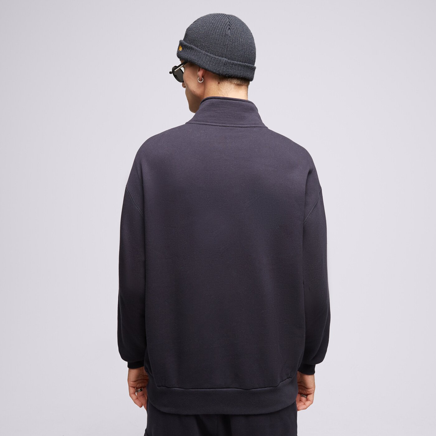 NEW ERA SWEATSHIRT MIT REIßVERSCHLUSS   NE QUARTER ZIP NONE Dunkelblau