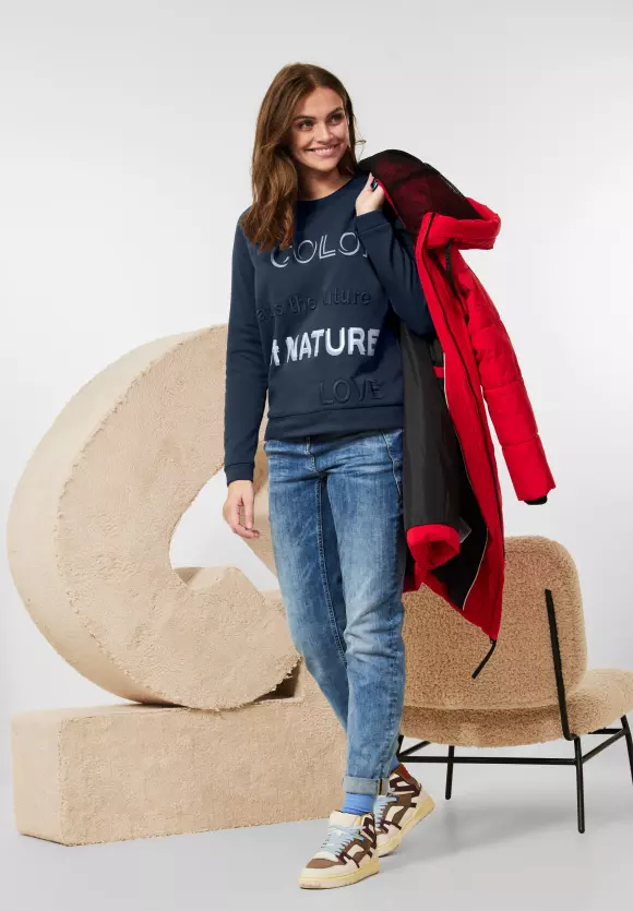 CECIL Sweatshirt mit Wording
