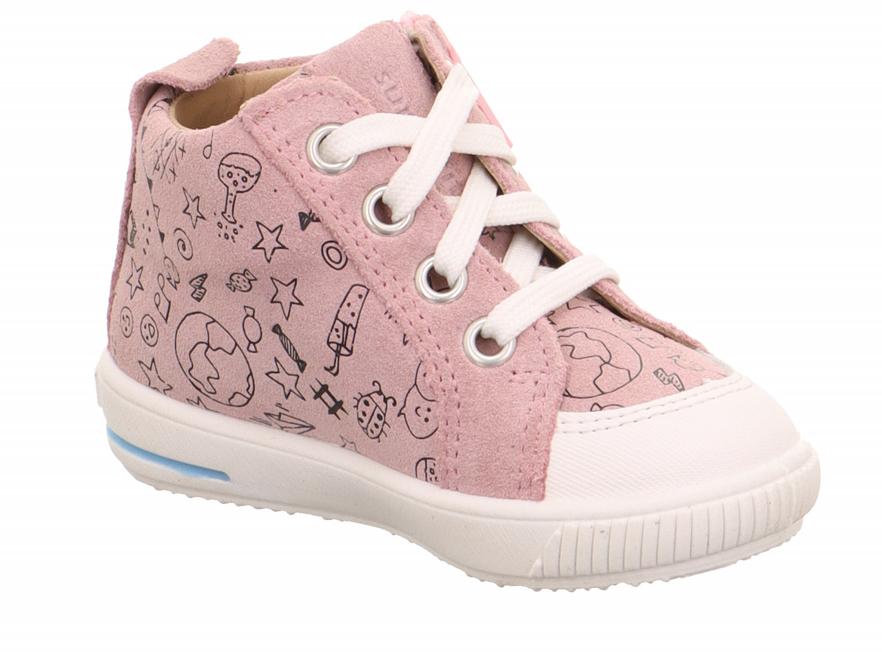 MOPPY - Rosa/WeißSneaker low mit Reißverschluss