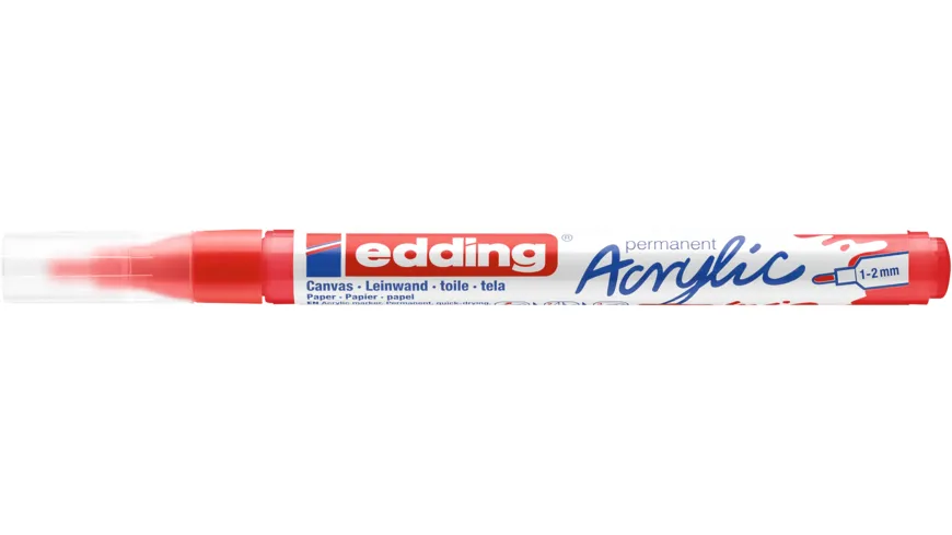 edding Acrylmarker 5300 fein verkehrsrot verkehrsrot