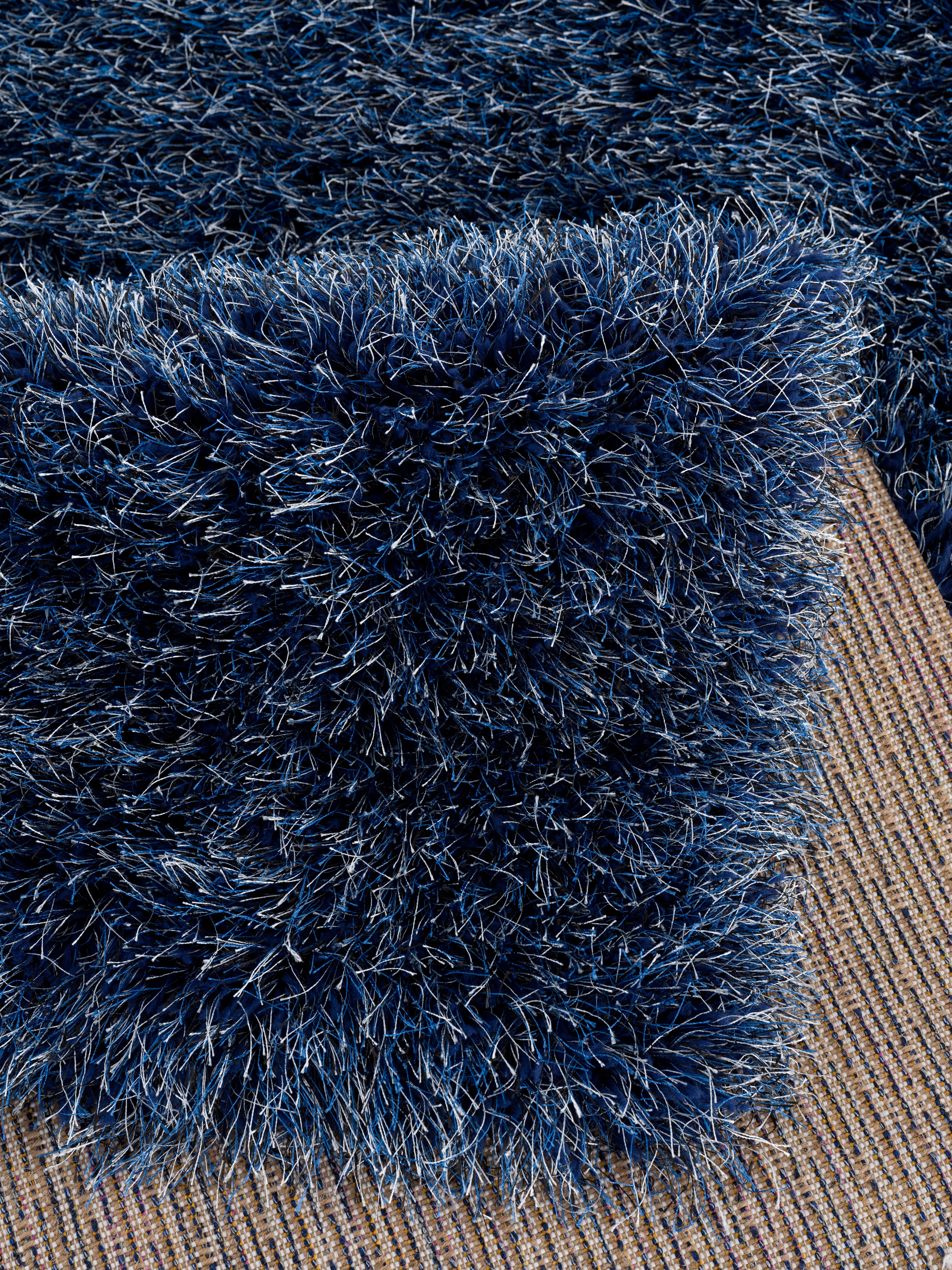 Hochflor-Teppich Amadeo, my home, rechteckig, Höhe: 73 mm, besonders langer Flor, einfarbig