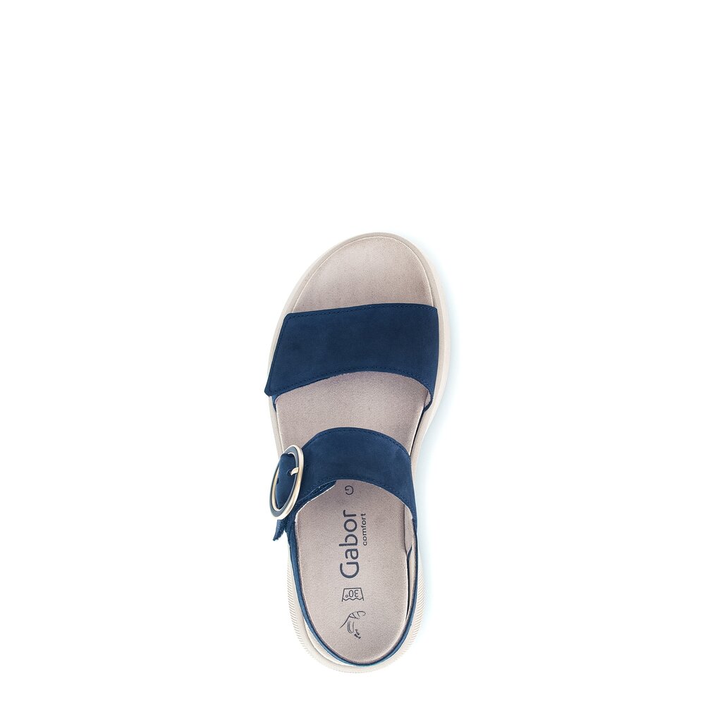 Gabor comfort Plateau Sandale blau