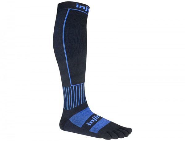 Injinji ~ Snow Ski-Zehensocke ~ Schwarz/Blau