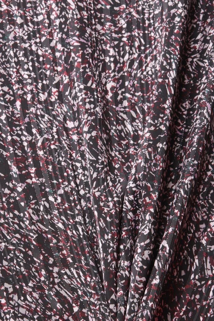 Chiffonbluse mit Muster
