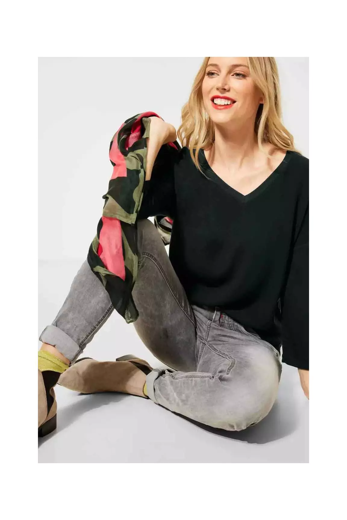 Street One Tops Femme couleur vert