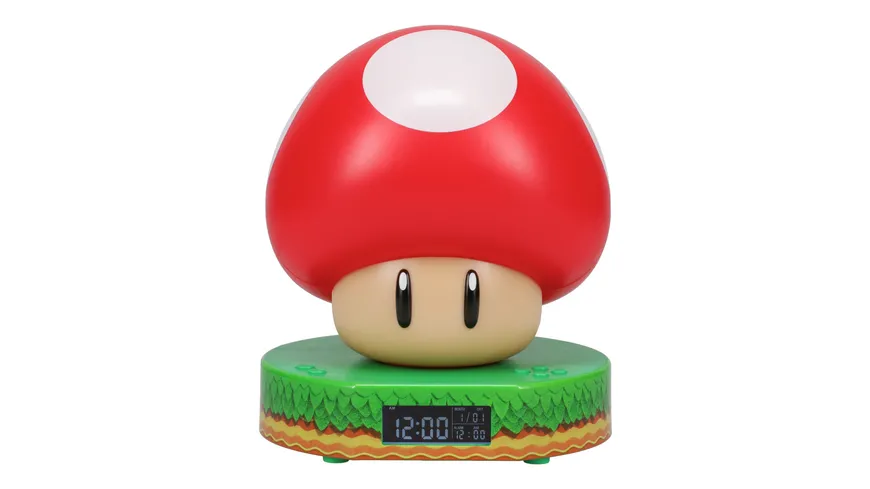 Super Mario Mushroom digital Wecker