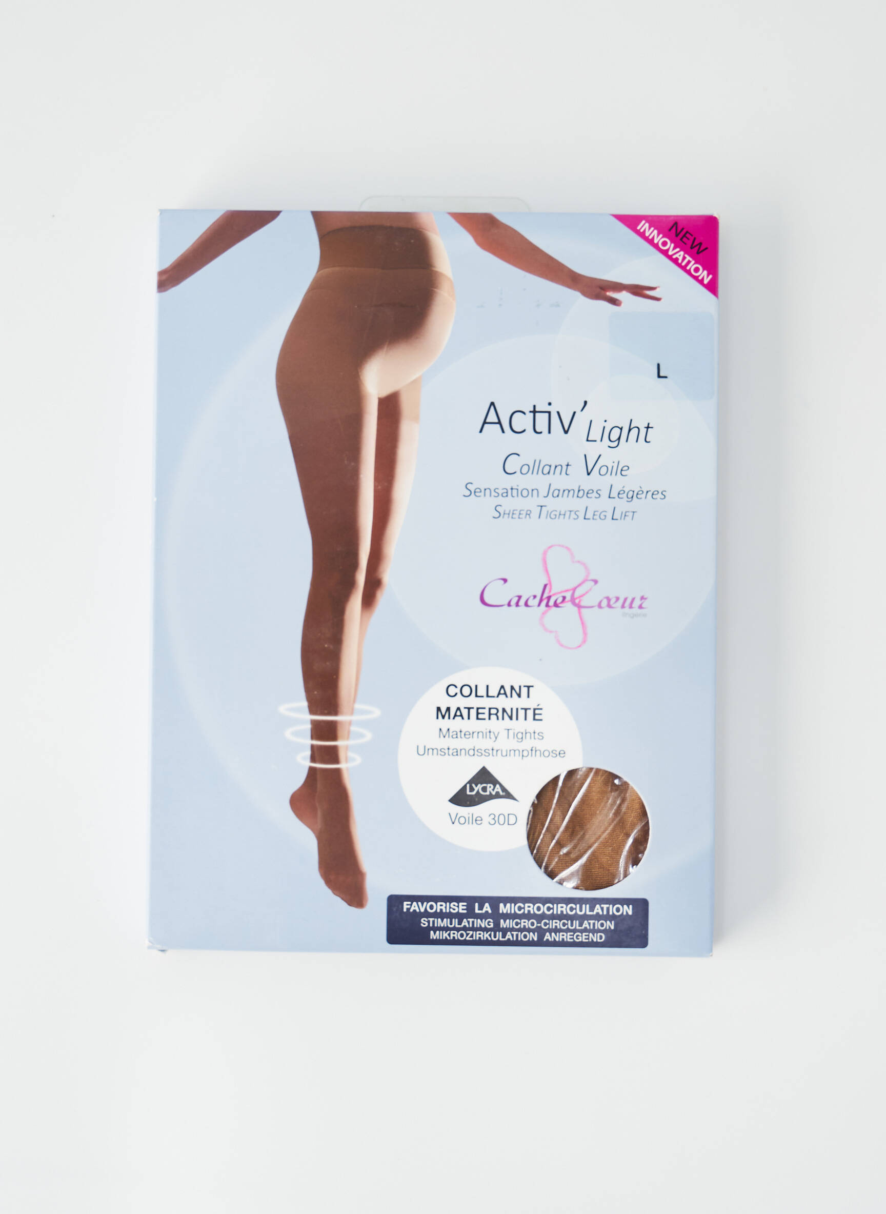 Cache Coeur Lingerie Maternite Femme couleur beige