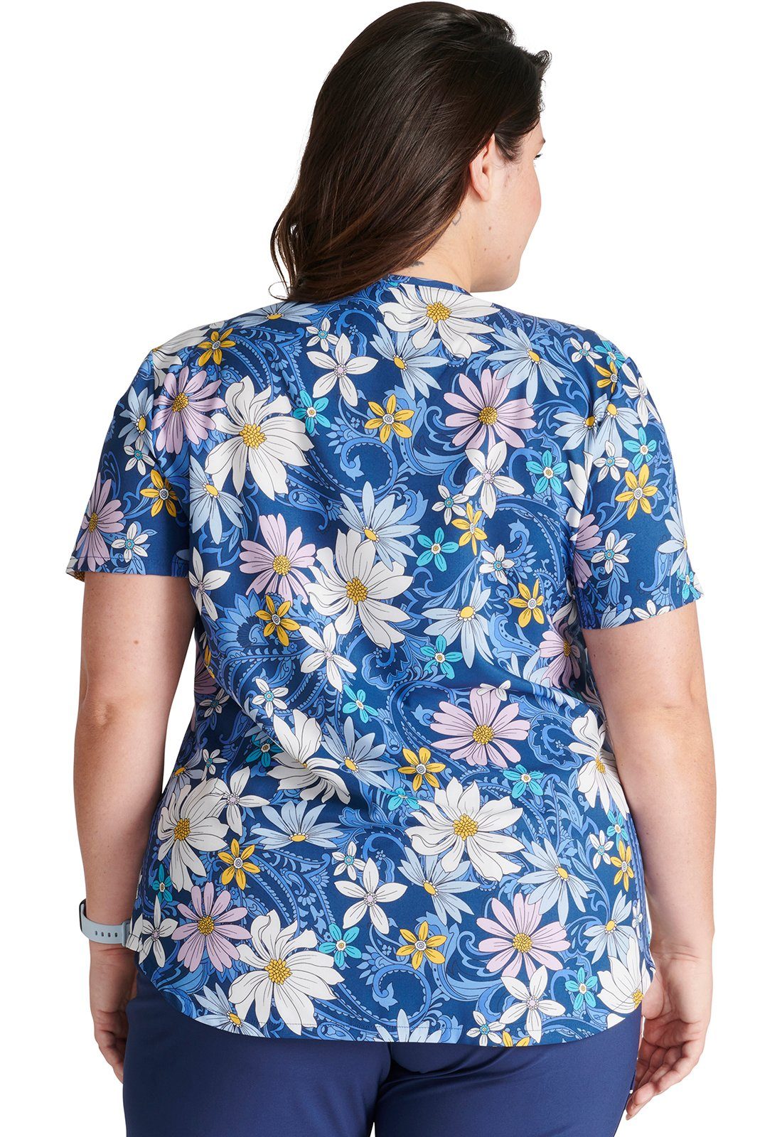 Cherokee Funktionsbluse Bunt bedruckter Damen Kasack 