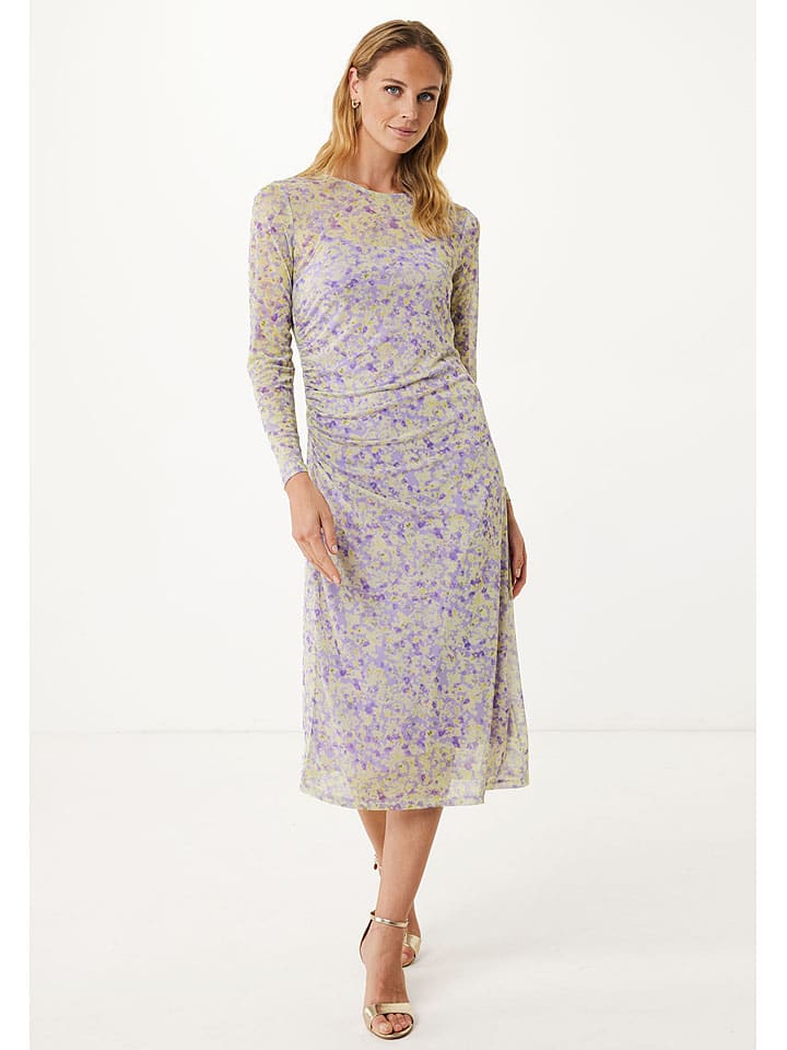 Mexx Kleid in Flieder/ Gelb günstig kaufen