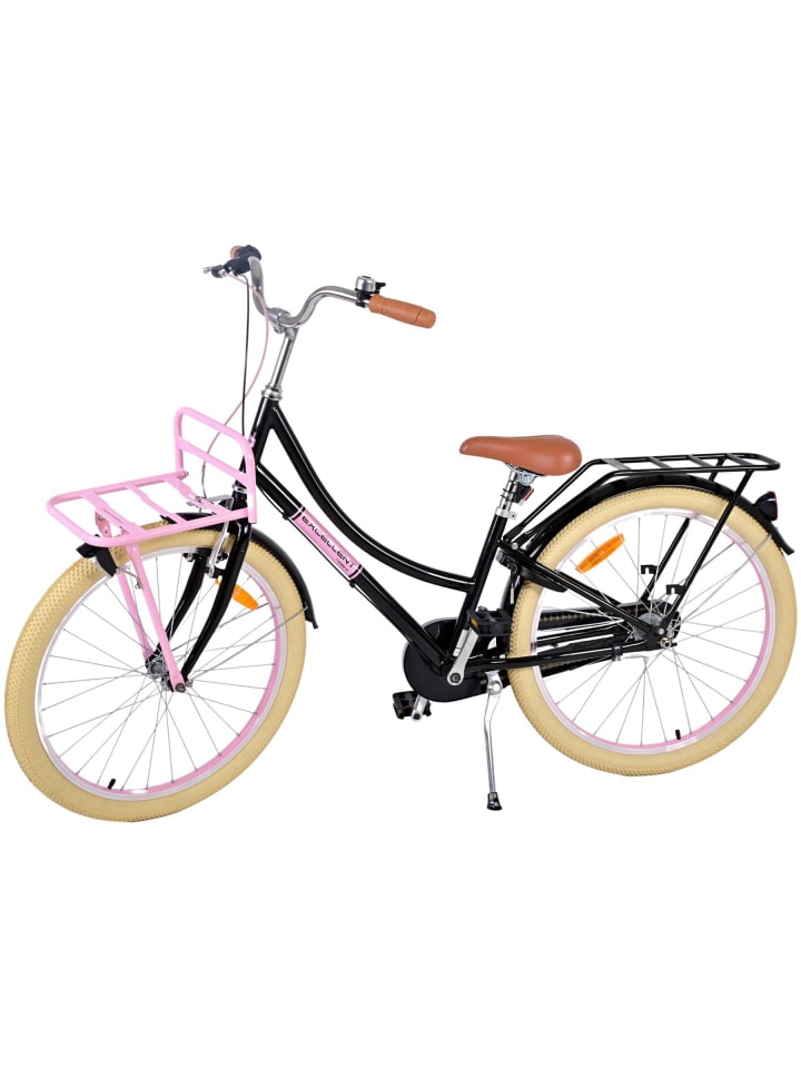 Volare Kinderfahrrad Excellent Fahrrad für Mädchen 24 Zoll Kinderrad Schwarz 8 Jahre günstig kaufen onesize