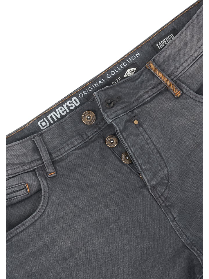 riverso  Jeans RIVToni tapered in Grau günstig kaufen