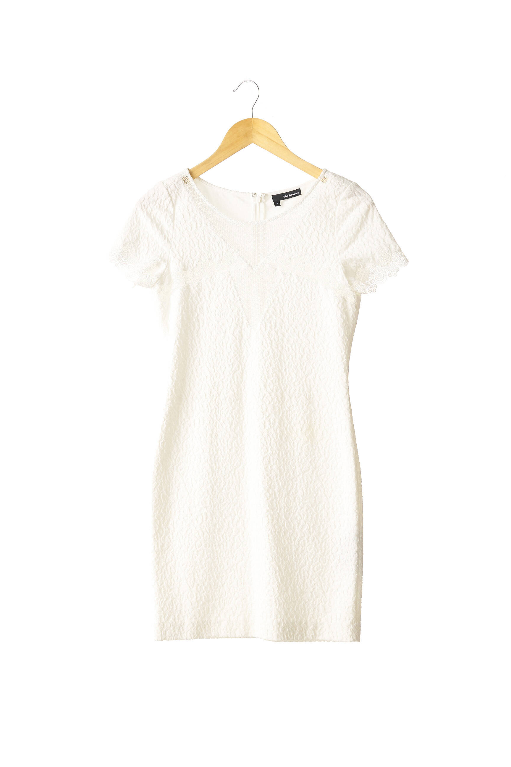 The Kooples Robes Mi Longues Femme couleur blanc