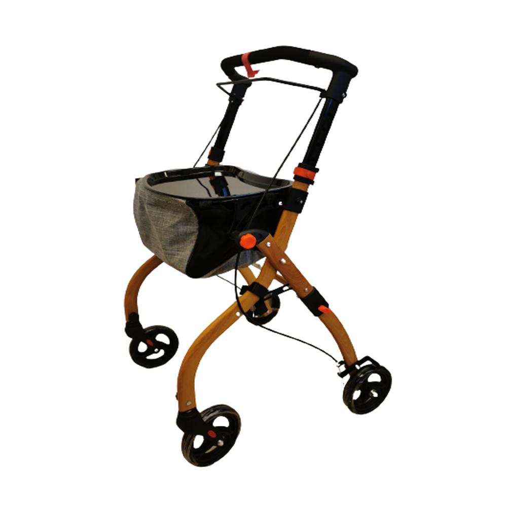 ANTAR Rollator Indoor-Vollholz-Optik AT51040W