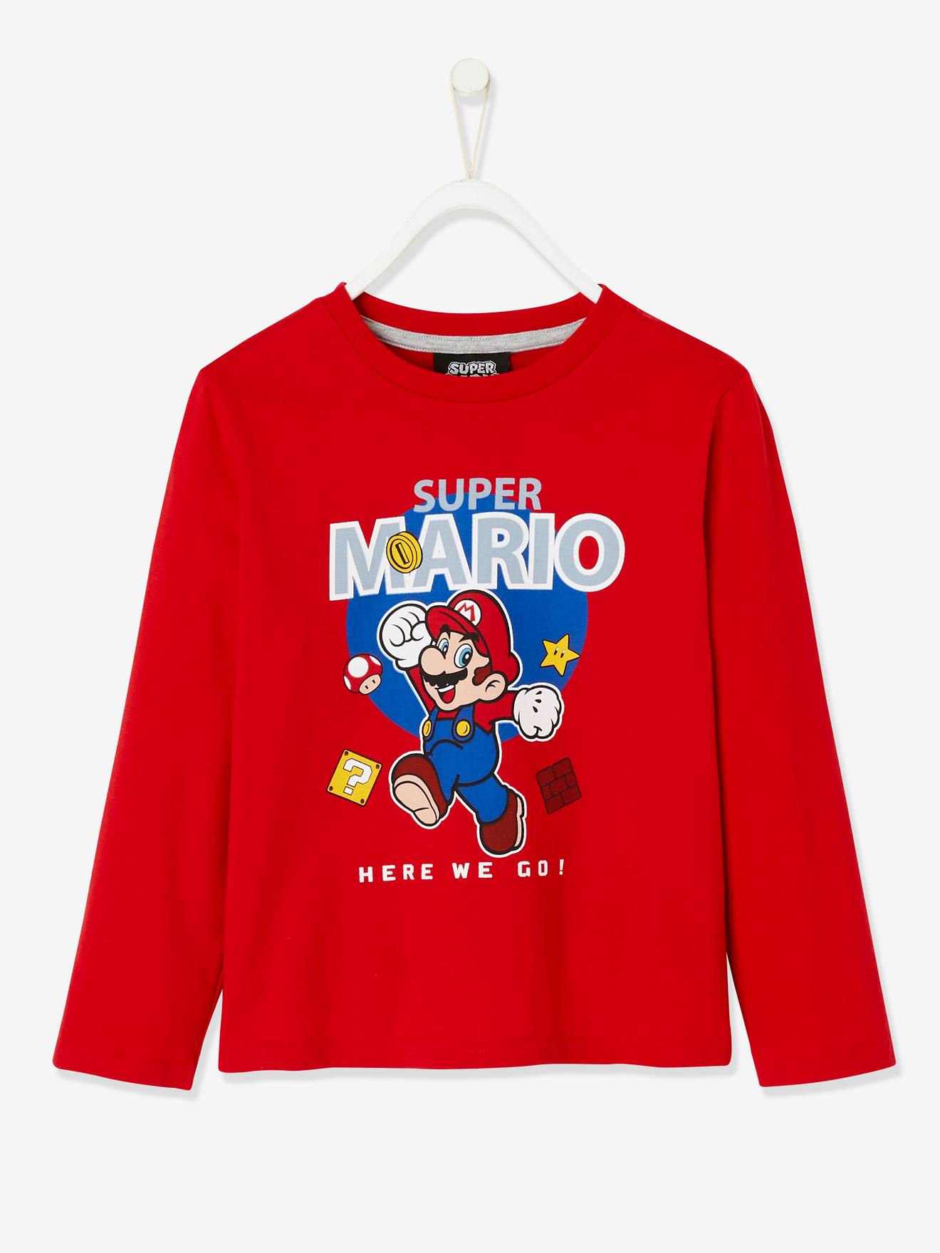Pyjama Garçon Super Mario® haut rouge/bas gris