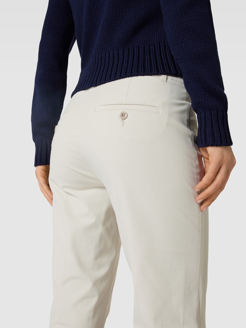 Stoffhose mit Stretch-Anteil Modell 'Ute' in beige