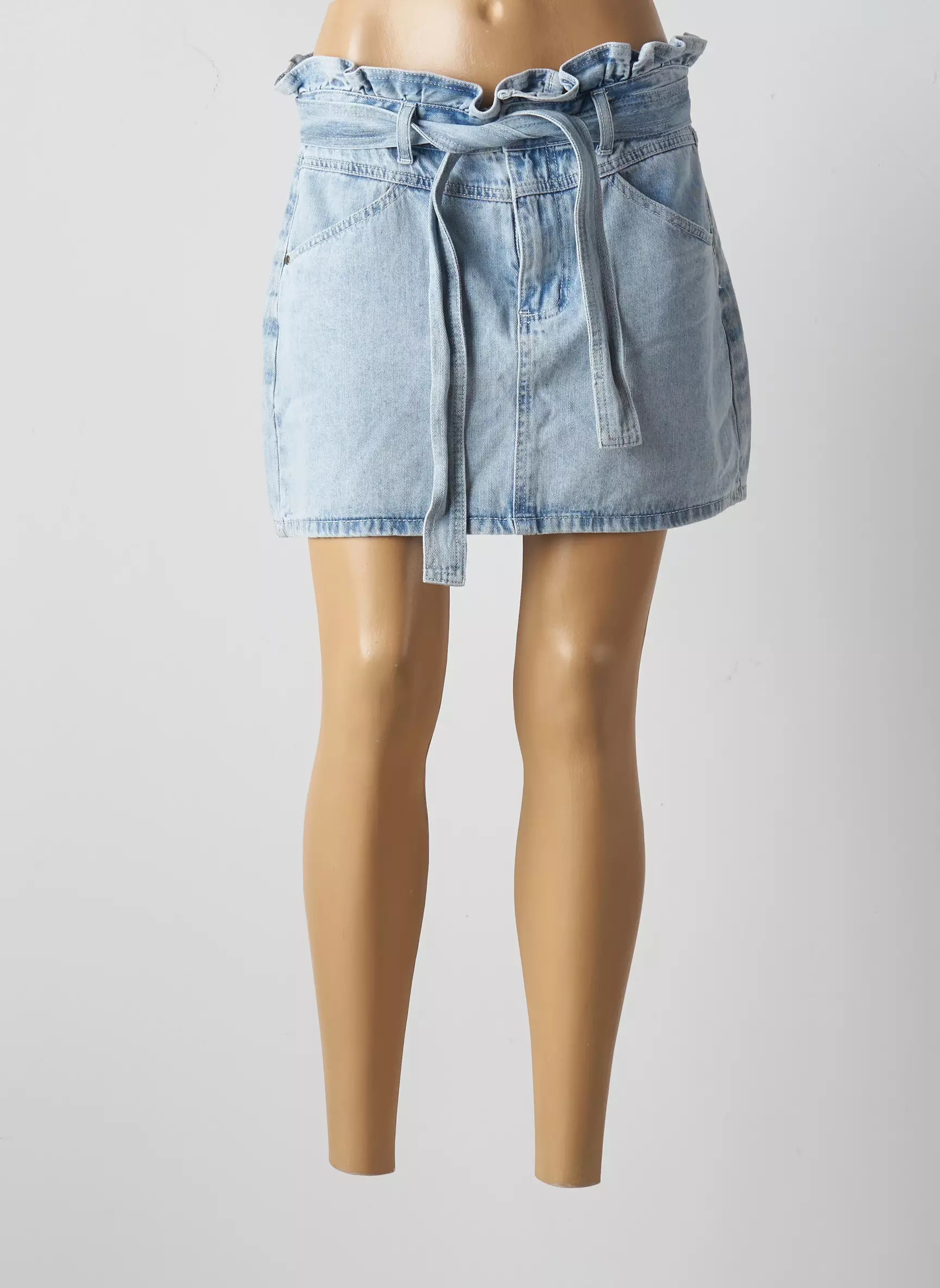 Molly Bracken Jupes Courtes Femme couleur bleu